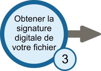 Obtener la signature digitale de votre fichier