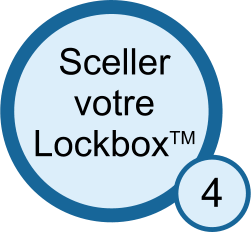 Sceller votre Lockbox™